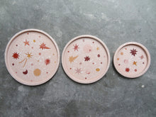 Load image into Gallery viewer, Large Apricot Pink Starry Terrazzo Tray