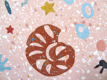 Load image into Gallery viewer, Pink Ocean Terrazzo Side Table